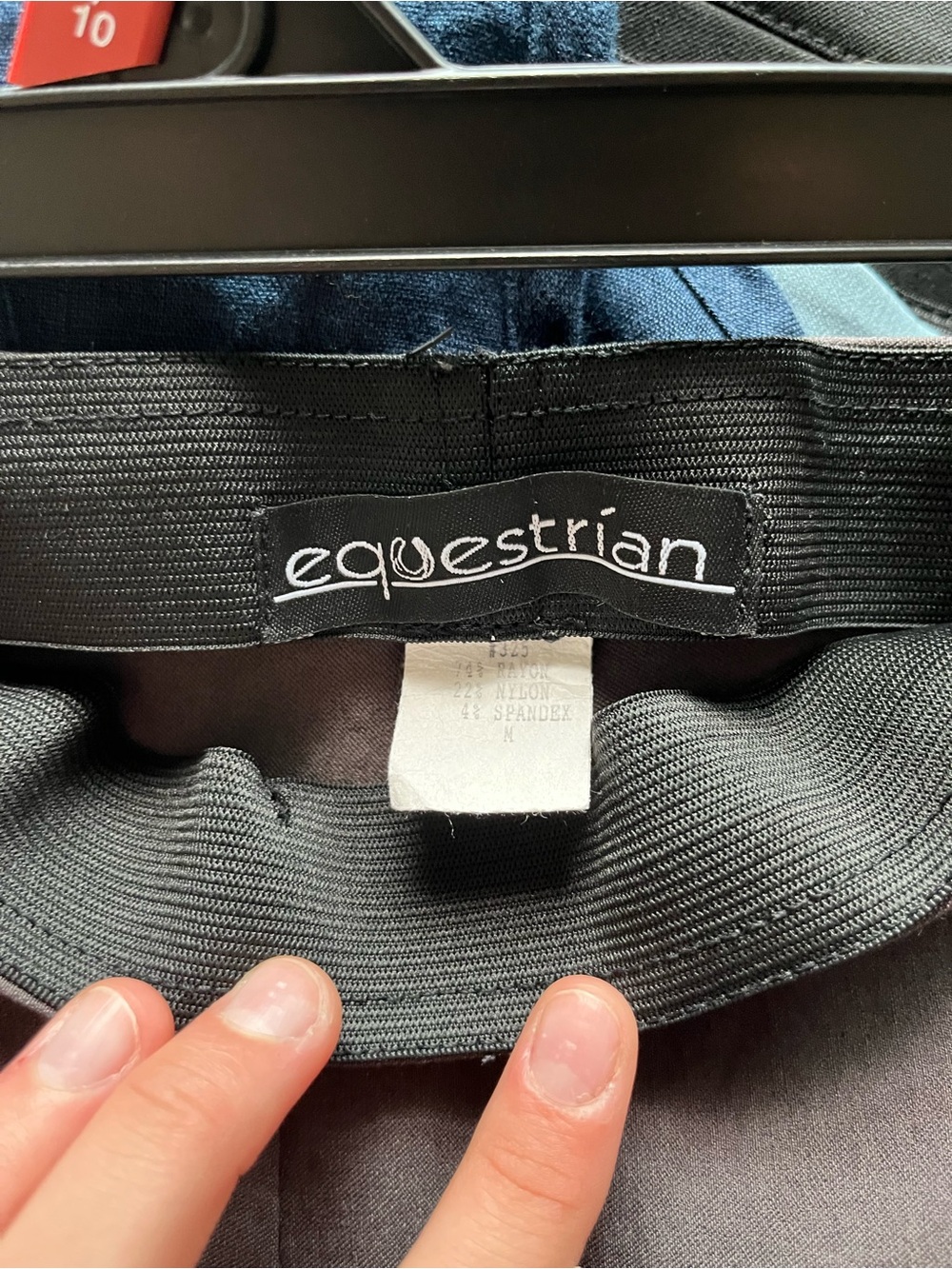 Equestrian Women’s Black Trousers